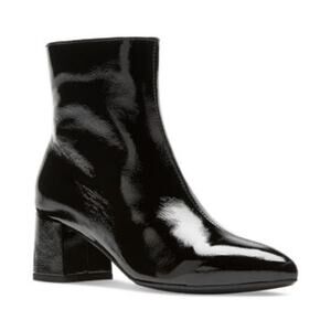 NIB La Canadienne Women’s Hero Dress Booties Black Patent Sz 8.5 $295